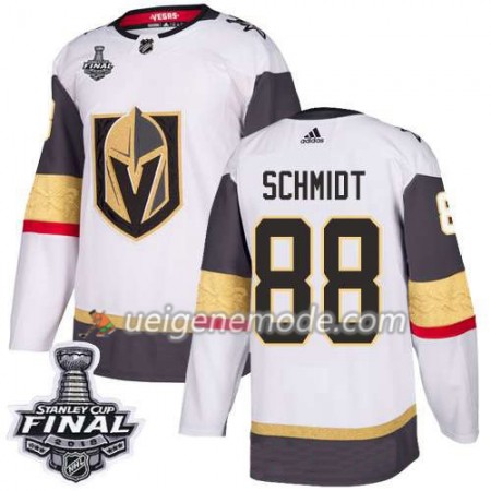Herren Eishockey Vegas Golden Knights Trikot Nate Schmidt 88 2018 Stanley Cup Final Patch Adidas Weiß Authentic